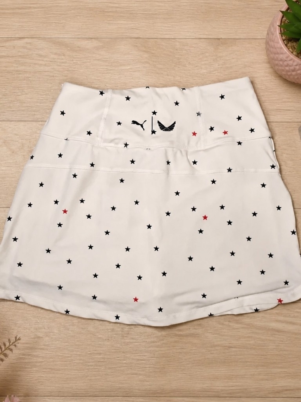 PUMA Volition Stars Golf Skort White XS UPF 50+ NWT Womens